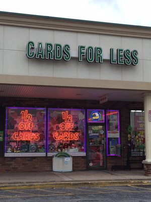 Storefront. Nothin' special. Need a card, though? Check it out.