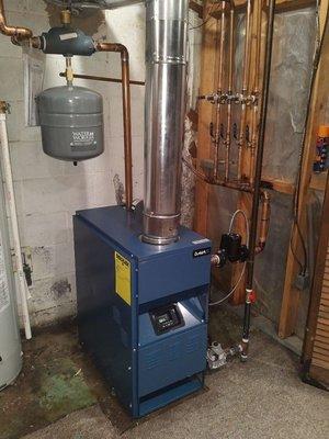 Hot Water Boiler Installation