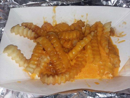 Lack of cheese fries.