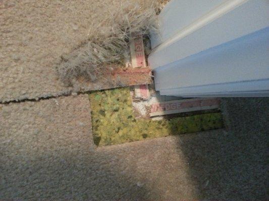 Ugly eye sore, what can be done? New carpet out of pocket or can CTM help you save, let see.