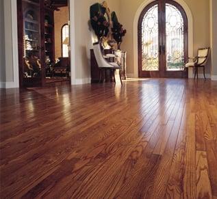 Hard wood floor restoration