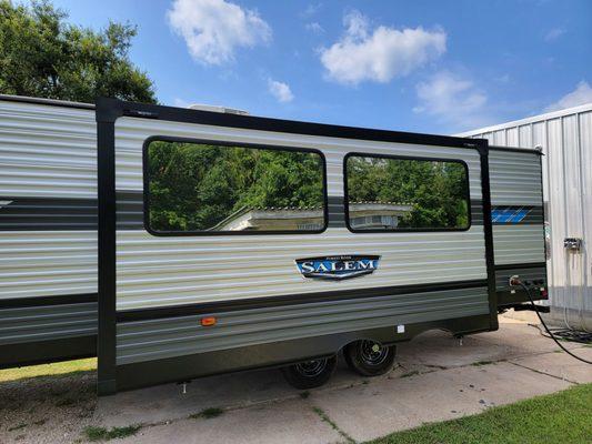 Camper/rv tinting