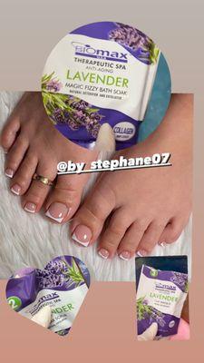 Spa pedicure by Stephanie