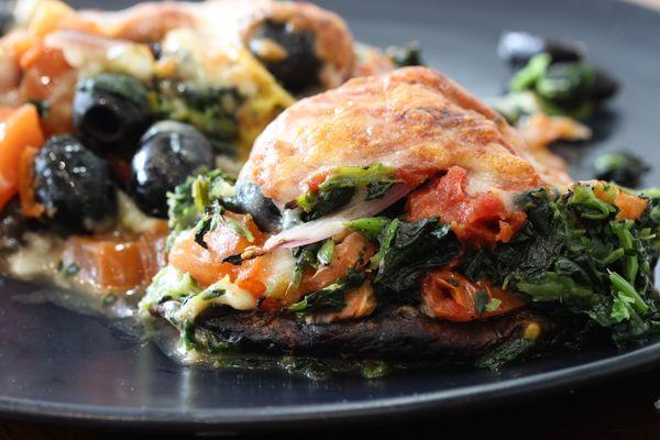 Stuffed portabella Mushroom