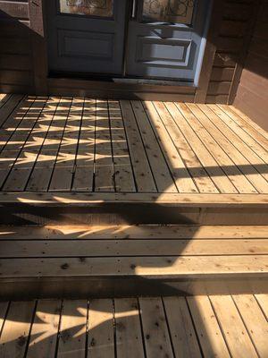 Decks sanding