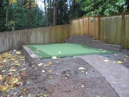 Nice putting green project.