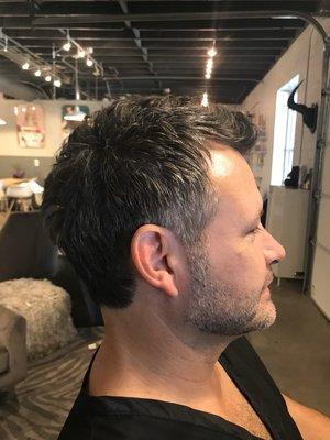 Men's haircut