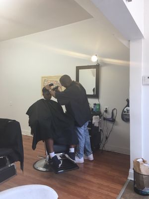 Church cuts! This amazing barber has been cutting my little brothers hair for years. Very knowledgeable and detailed-!