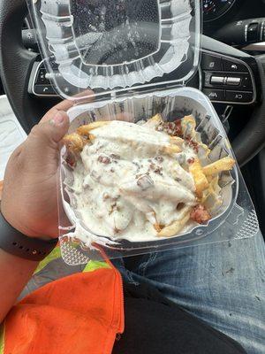 Bacon ranch cheese fries