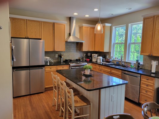 New kitchen awaiting paint w/color scheme picked using SW free online color consultation service