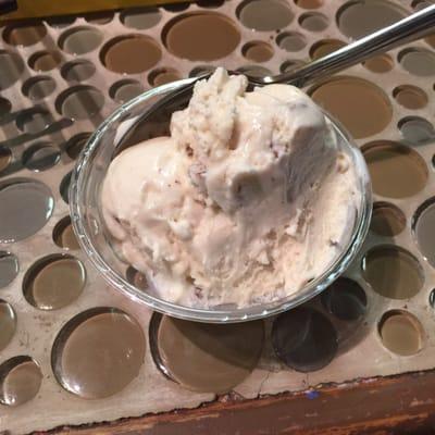 Butter pecan ice cream