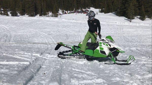 Definitely an awesome "rental" sled! I was literally the envy of many of my friends and other people.