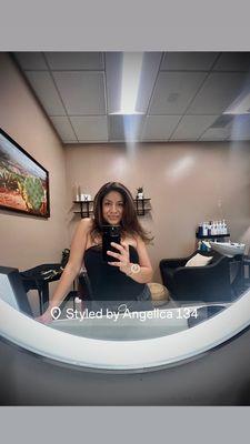 Salon selfie