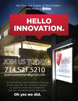 Hello Innovation
 
 JOIN US TODAY!!!