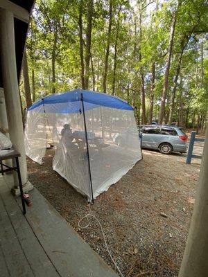 Patio cabin