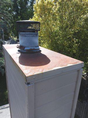 Chimney Chase cover needs to call The Chimney Doctor
402-719-7374