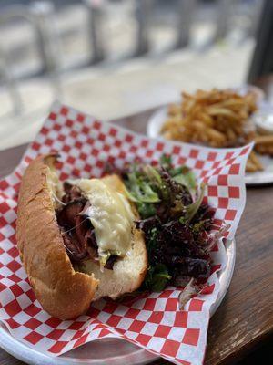 Hot Pastrami Sandwich & Hand Cut Hand Beef Tallow Fries - 3.5/5 - Great sandwich, just wish there was more meat. Fries were nice and crispy