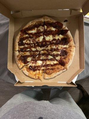 large Smoky BBQ Chicken Pizza