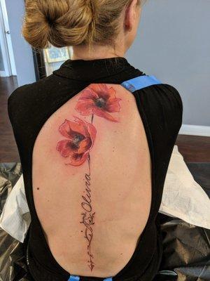 My latest beautiful tattoo! I love it!