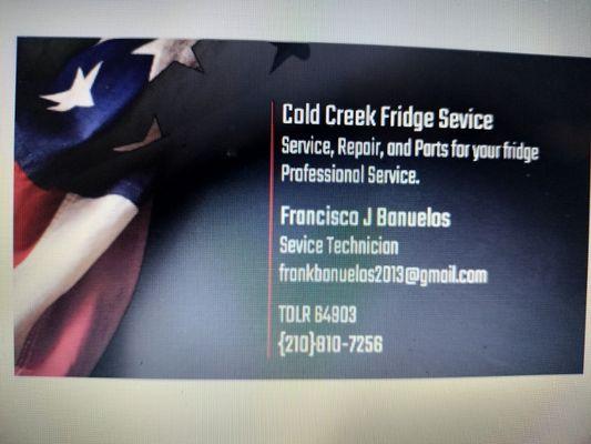 Cold Creek Fridge Service