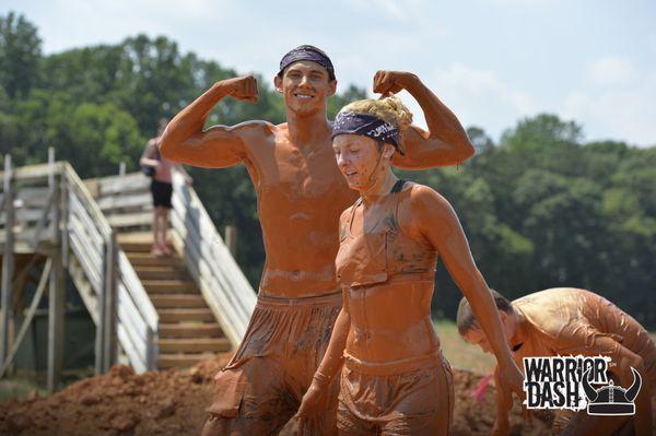 Member and trainer mudders!