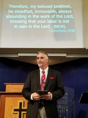 Pastor Scott Whitwam