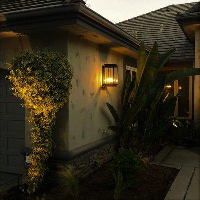 Wall Lighting, outdoor lighting, deck lighting