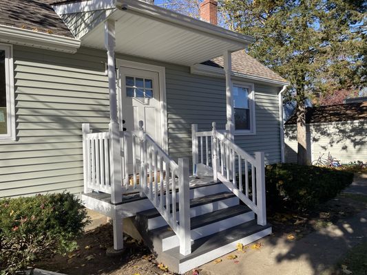 Front porch update