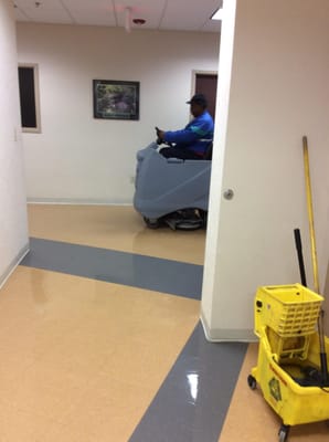 Mirror Clean sweep janitorial service has cleaned over twenty years Martinsville campus