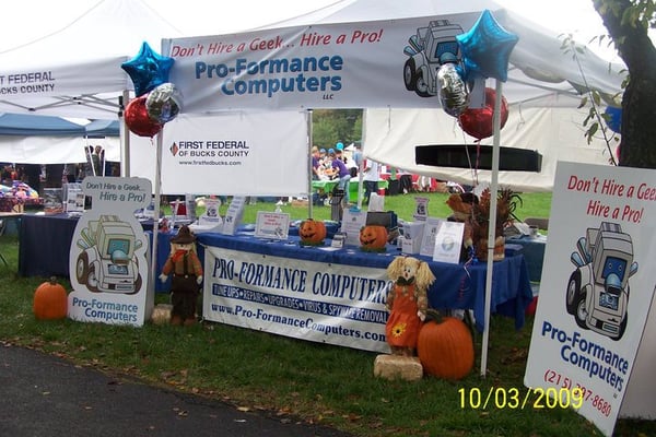 visit us at Bensalems Fall festival