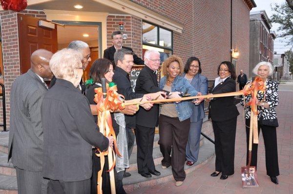 Ribbon Cutting - Theatre opened September, 2010.