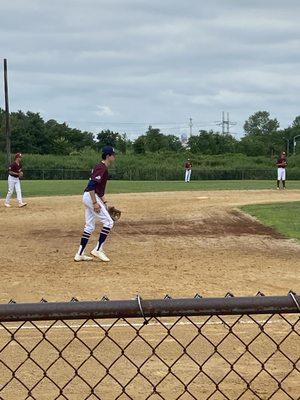 17U Summer baseball team