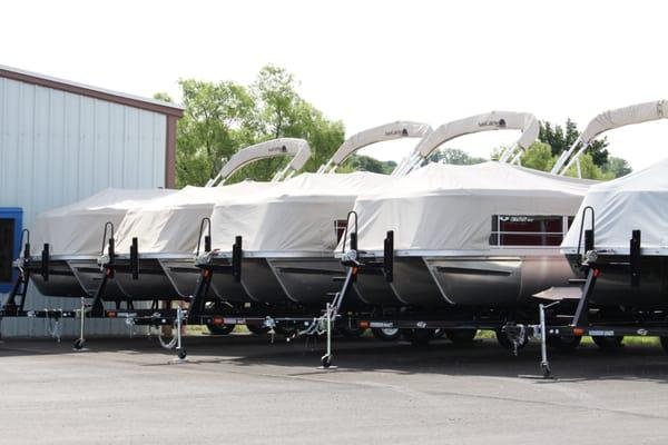 New G3 pontoons by Yamaha.