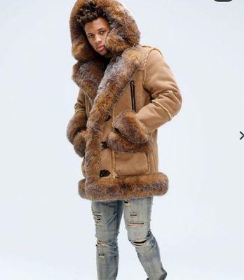 New Jordan Craig ASPEN SHEARLING JACKET