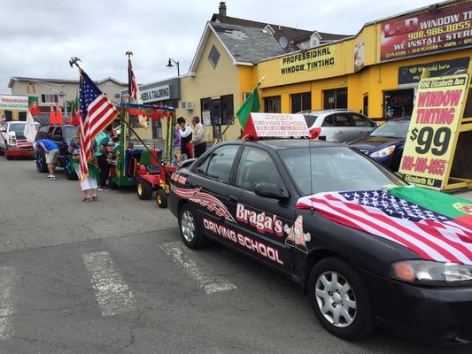 Braga at the Portuguese parade!!