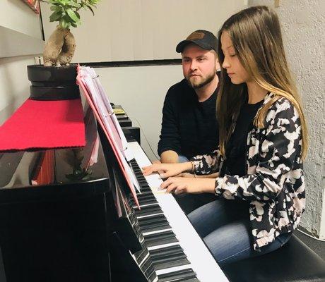 Piano lesson