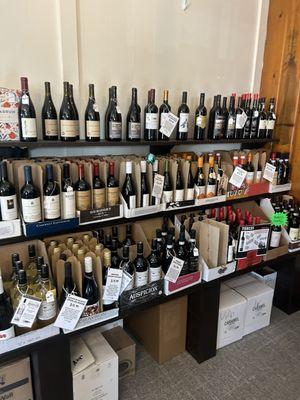 Bottled Wine Selections