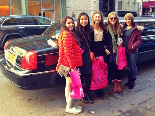 Celebrating a Sweet 16 with our Teen Fashion Limo Tour!