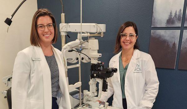 Owners Dr. Mary Ferris and Dr. Angela Loeb