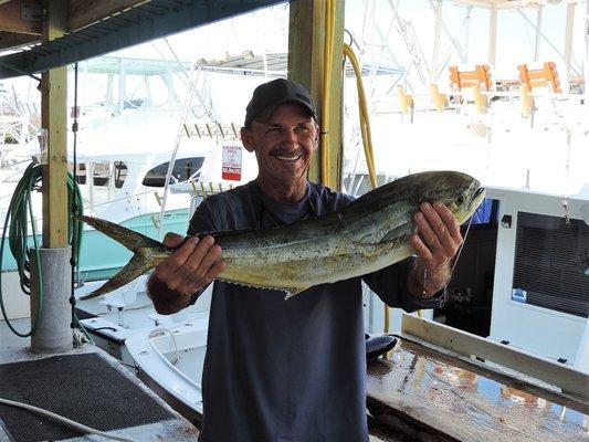 A little early but the Mahi are biting