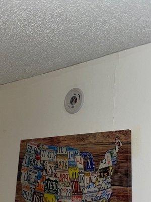 No smoke detector