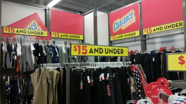 Clearance section