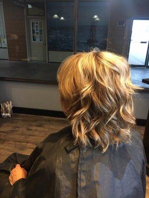 Some fresh highlights for summer for this special client!