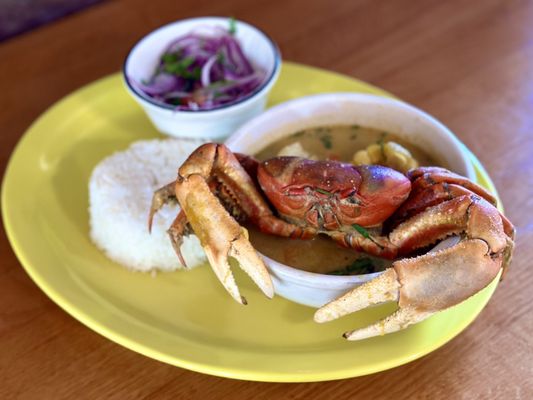 Sancocho de cangrejo