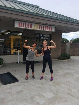 Getting fit at killer b!