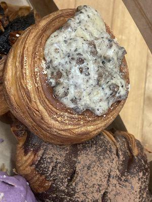 Black Truffle Beef & Cheese Danish and Choco Lava Croissant