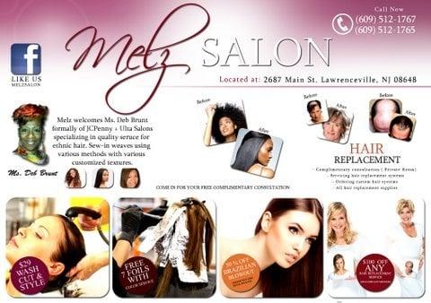 Here are some of the choices you can pick from at Melz? Melz would love to assist you with all of your haircare needs !