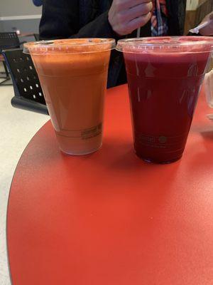 Sweet Potato & Beet Juice