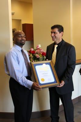 Recognized as a top local dentist, Dr. Kamran is proud to serve his patients in Simi Valley!