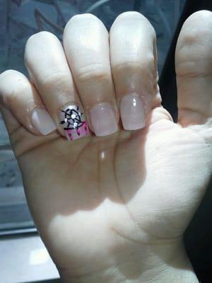 My dreamcatcher nails.